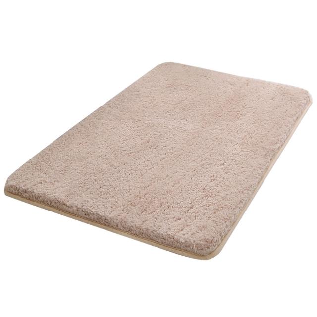 【ANTIAN】2入組 雪尼爾加厚防滑吸水地墊40*60cm(高密度絨毛/浴室用/止滑升級)