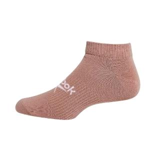 【REEBOK】襪子 ACT FO U Ankle Socks 男女款 低筒 玫瑰粉 藕粉色 基本款 素面 短襪(GI0071)