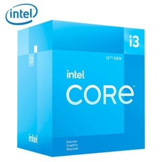 【Intel 英特爾】12代Core i3-12100F 中央處理器