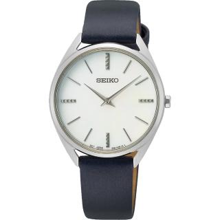 【SEIKO 精工】CS系列 白色珍珠貝女錶-32mm(SWR079P1/4N30-00J0Z)