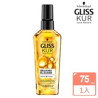 【Schwarzkopf 施華蔻】GLISS KUR摩洛哥堅果護髮油(德國版沙龍級 滋潤修護髮油 平輸商品)