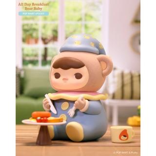 【POPMART 泡泡瑪特】Pucky畢奇精靈全日早餐熊寶寶大公仔