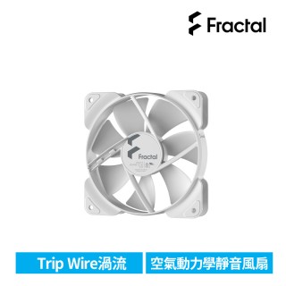 【Fractal Design】Aspect 12cm風扇-白
