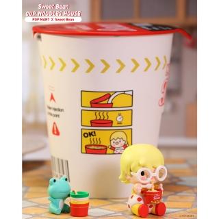 【POPMART 泡泡瑪特】小甜豆杯麵屋公仔