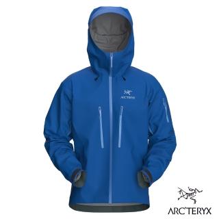 【Arcteryx 始祖鳥】男 Alpha SV 防水 GORE-TEX 外套(生命藍)