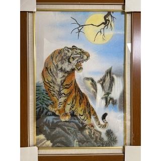 【Cocozy世界水晶原礦】上山虎水晶畫(純手工)