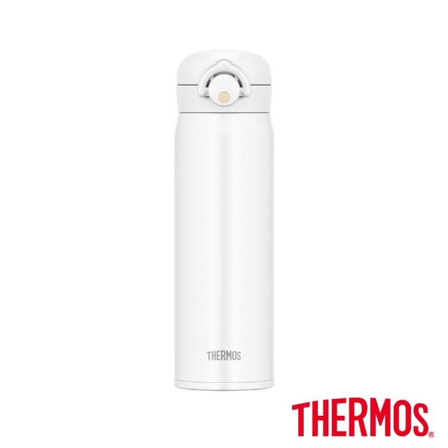 【THERMOS 膳魔師】不鏽鋼輕巧變彈蓋真空保溫杯500ml(JNR-501)