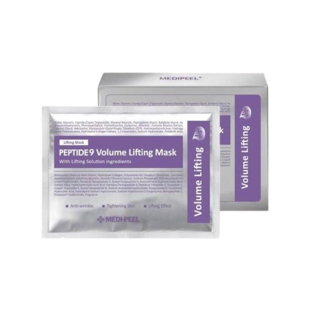 【MEDI-PEEL】美蒂菲玻尿酸膠原蛋白/積雪草舒緩/九胜肽緊緻面膜(100入/保濕/補水_平行輸入)