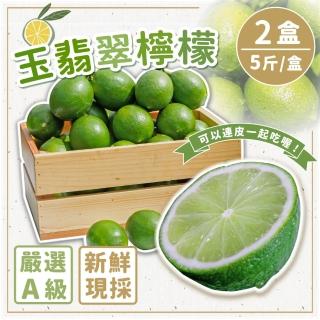 【家購網嚴選】A級玉翡翠檸檬 5斤/盒x2盒(23~25顆)
