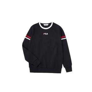 【FILA】KIDS 童長袖圓領T恤-丈青(1TEV-8501-NV)