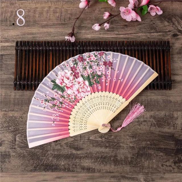 【SKIP 四季織】「摺疊扇子-送扇套」台灣現貨供應(摺疊扇子)