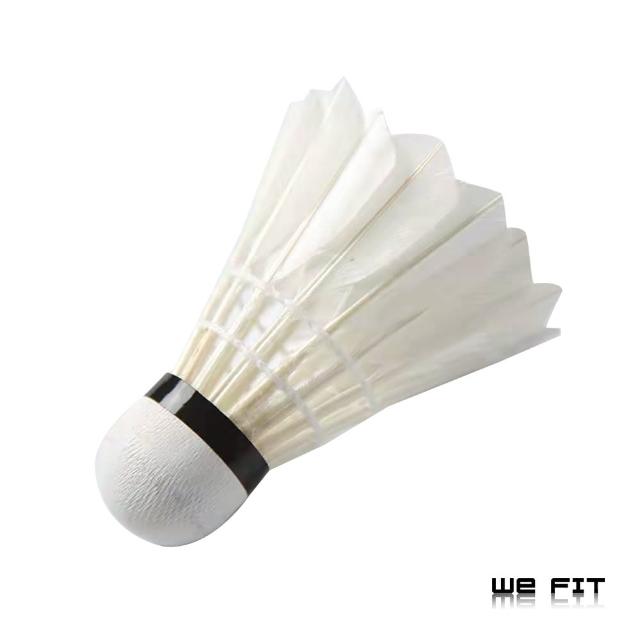 【WE FIT】鵝毛複合軟木球頭羽毛球12入(SG155)