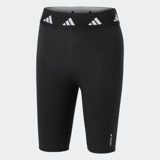 【adidas 愛迪達】短褲 女款 運動褲 緊身褲 亞規 TF PP BIKE 黑 HF6661