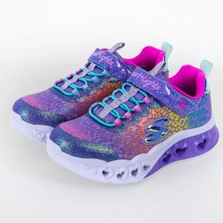 【SKECHERS】女童系列 燈鞋 FLUTTER HEART LIGHTS(302314LLVMT)