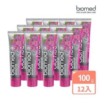 【Biomed】葡萄籽修復牙膏12入組_momo限定組(100g*12入)