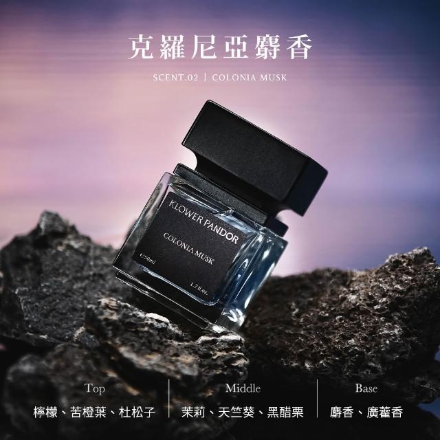 【KLOWER PANDOR】KP記憶香氛 潘朵拉系列記憶香水50ml-2入組(多款任選)