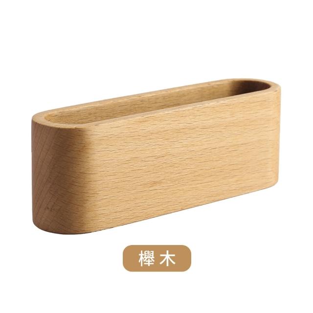 【上手家居】日式原木名片架(名片盒/名片座/木質名片收納/名片展示架/名片台)