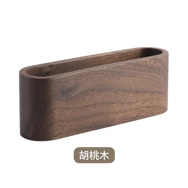 【上手家居】日式原木名片架(名片盒/名片座/木質名片收納/名片展示架/名片台)