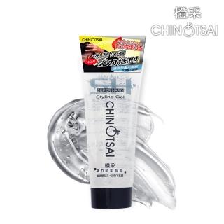 【CHIN TSAI 橙采】強力造型髮膠200g(乾髮、濕髮可用)