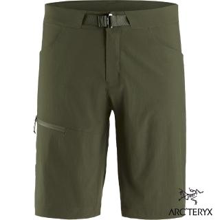 【Arcteryx 始祖鳥】男 Lefroy 快乾 短褲(龍紋綠)