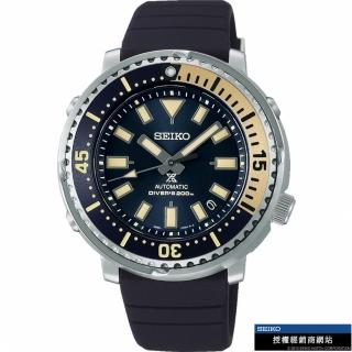 【SEIKO 精工】PROSPEX DIVER SCUBA200米潛水機械錶(SRPF81K1/4R35-04L0B)