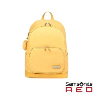 【Samsonite RED】DRURY 女性抗菌休閒時尚後背包(黃色)