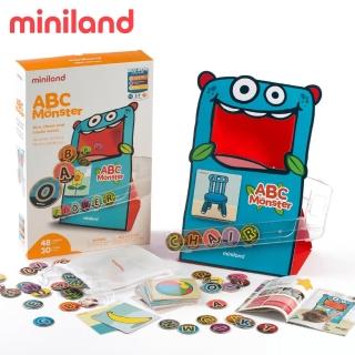 【西班牙Miniland】ABC單字怪獸遊戲(口語表達)