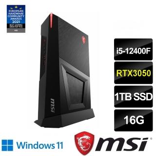 【MSI 微星】MPG Trident 3 12-031TW 六核心迷你電競桌機(i5-12400F/16G/1TB SSD/RTX3050/Win11)