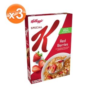 【家樂氏Kelloggs】Special K香脆麥米片-草莓331gx3盒