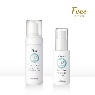 【Fees 法緻】雙茶樹植萃淨顏組(慕斯150ml+精華40ml)