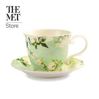 【Fubon Art 富邦藝術】梵谷聖雷米的玫瑰  茶杯組(The Met Store/茶具/咖啡杯/茶杯)