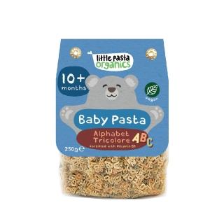 【英國 little pasta 小小帕斯達】造型義大利麵-ABC字母(250g)