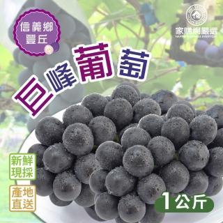 【家購網嚴選-中秋禮盒】信義豐丘溫室巨峰葡萄(4斤/盒)