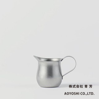 【青芳製作所】仿舊不鏽鋼奶罐160ml