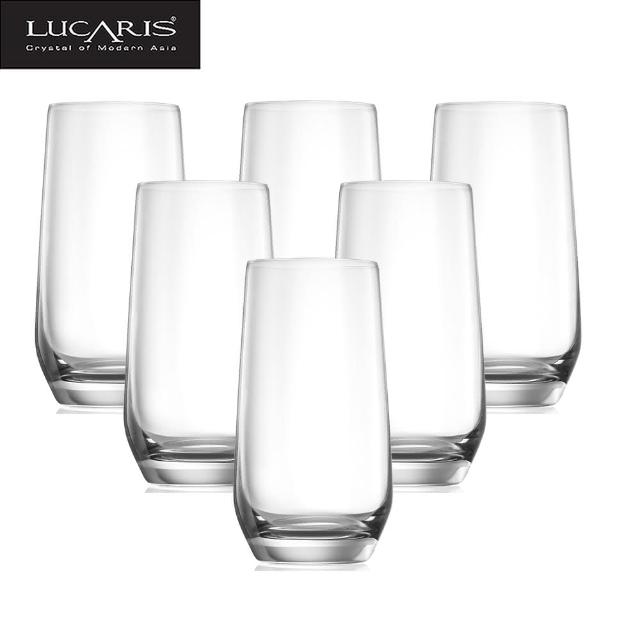 【LUCARIS】頂級無鉛水晶玻璃杯 6款任選/6入組(水杯 威士忌杯 高球杯 飲料杯)