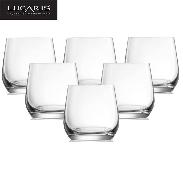 【LUCARIS】頂級無鉛水晶玻璃杯 6款任選/6入組(水杯 威士忌杯 高球杯 飲料杯)