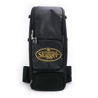 【LOUISVILLE】Slugger LS Gamer Bag V    棒壘背包 裝備袋 中型 獨立鞋袋 棒球 壘球 碳纖黑(LC2301BK)