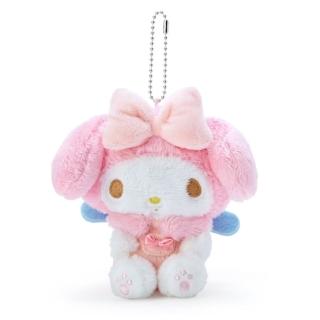 【小禮堂】美樂蒂 絨毛玩偶吊飾 _ 302洗衣店(平輸品)