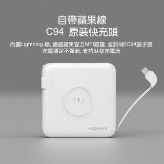 【Momax】福利品 Q.Power Plug多爪魚旅行充電器行動電源6700mAh IP93(商品為展示品)