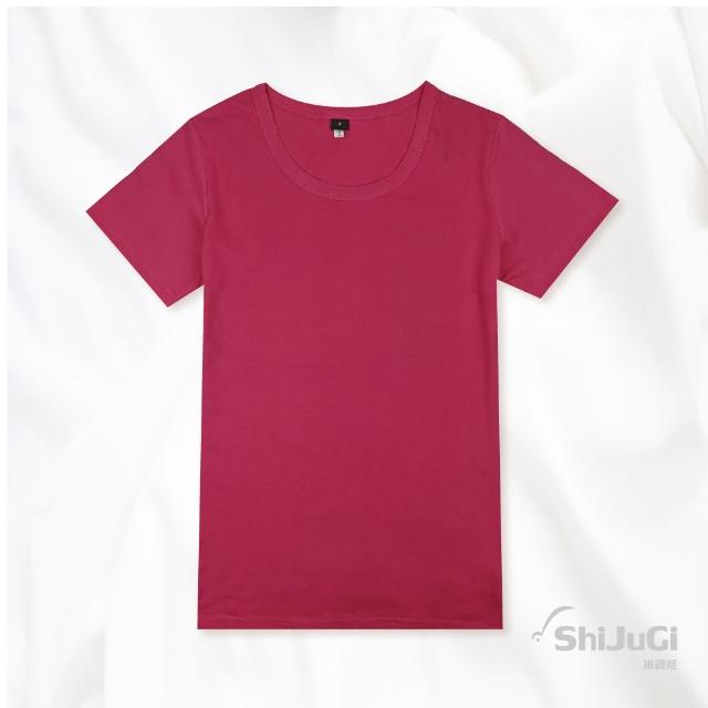 【ShiJuGi 細織姬】童短袖棉T 台灣製 純色素T(5色任選 /150cm)