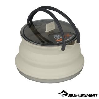 【SEA TO SUMMIT】X-摺疊茶壺 1.3L 砂礫灰(茶壺/露營餐具/登山/野炊)