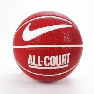 【NIKE 耐吉】Everyday All Court 8P    籃球 標準 7號 橡膠 控球準 紅(DO8258-625)