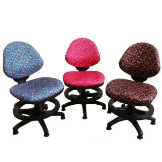 【DFhouse】亮彩兒童數字兒童椅- 附腳踏圈固定輪(3色)