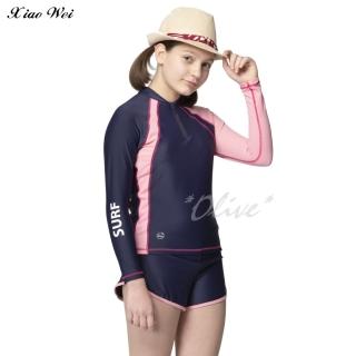【沙兒斯】大童/少女/大女二件式防曬泳裝(NO.B7221028)