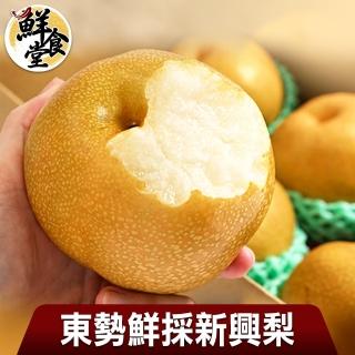 【鮮食堂】東勢鮮採新興梨4箱(5台斤±1.5% /箱/約6顆)