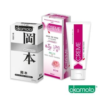 【okamoto 岡本】Skinless 蝶薄系列+Xcreme潤滑液100ml