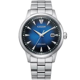 【CITIZEN 星辰】Mechanical 限量黑潮再現征服洋流機械錶-41mm/藍(NK0009-82L)