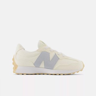 【NEW BALANCE】休閒鞋 327 系列 運動鞋 NB 童鞋 中童 大童 兔毛灰 星光白(PH327UG-W)