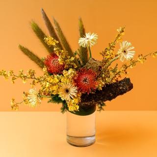 【花意空間】中秋花禮 - 鎏金(開幕送禮 伴手禮 拜訪 禮品)