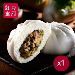 【紅豆食府】鮮肉包 420g/6入 x1袋(效期：2022/12/28)